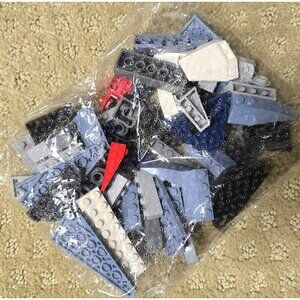 Lego and Compatible with Lego Sealed Package of Grey Red Black Parts GA160